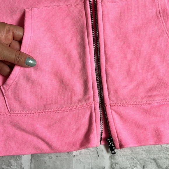OLD NAVY | GIRL'S FRONT ZIP HOODIE - Picture 6 of 8